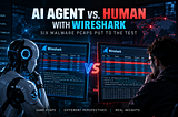 AI Agent vs. Human with Wireshark: Six Malware PCAPs Put to the Test