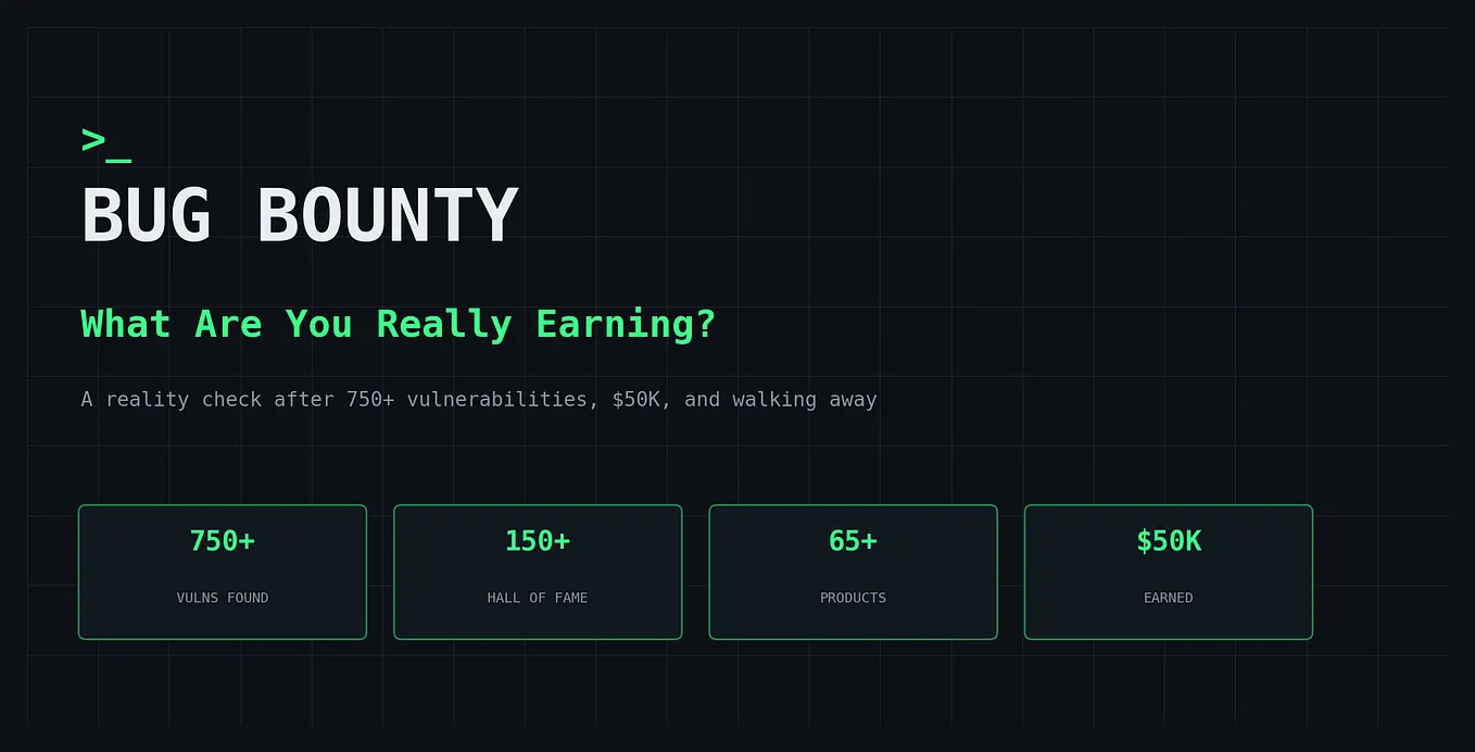 How Much Can You Really Earn From Bug Bounty? A Realistic Look